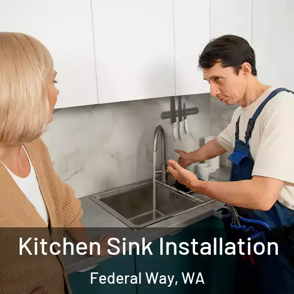  Kitchen Sink Installation Federal Way, WA