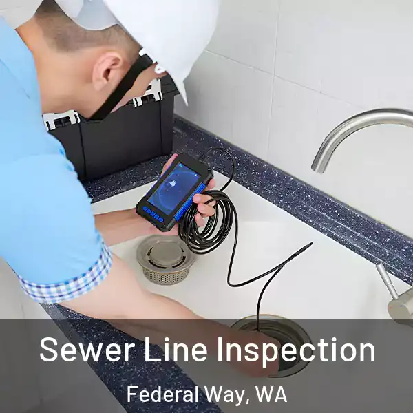  Sewer Line Inspection Federal Way, WA